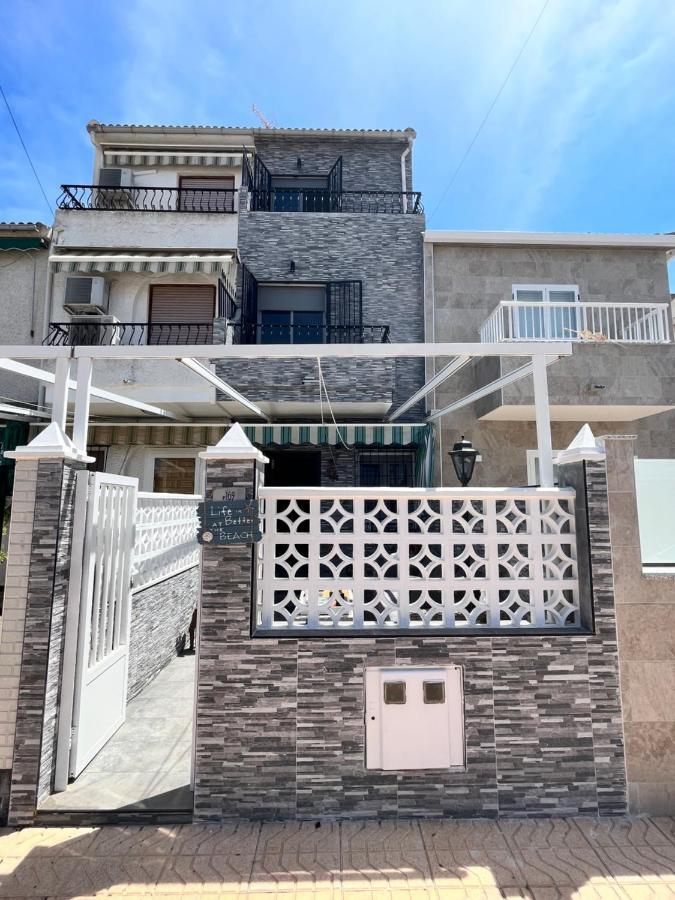 Prachtig Gemoderniseerde Woning Op 250 Meter Van Het Strand Santa Pola Buitenkant foto
